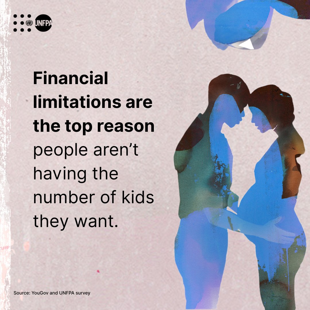Dr. Natalia Kanem /she/her/ella/ (@atayeshe) on Twitter photo New research from <a href="/UNFPA/">UNFPA</a> shows that most people want to have children, but that many face major challenges.
See how we can tackle #TheRealFertilityCrisis and help people create the families they want: unf.pa/rfc New research from <a href="/UNFPA/">UNFPA</a> shows that most people want to have children, but that many face major challenges.
See how we can tackle #TheRealFertilityCrisis and help people create the families they want: unf.pa/rfc