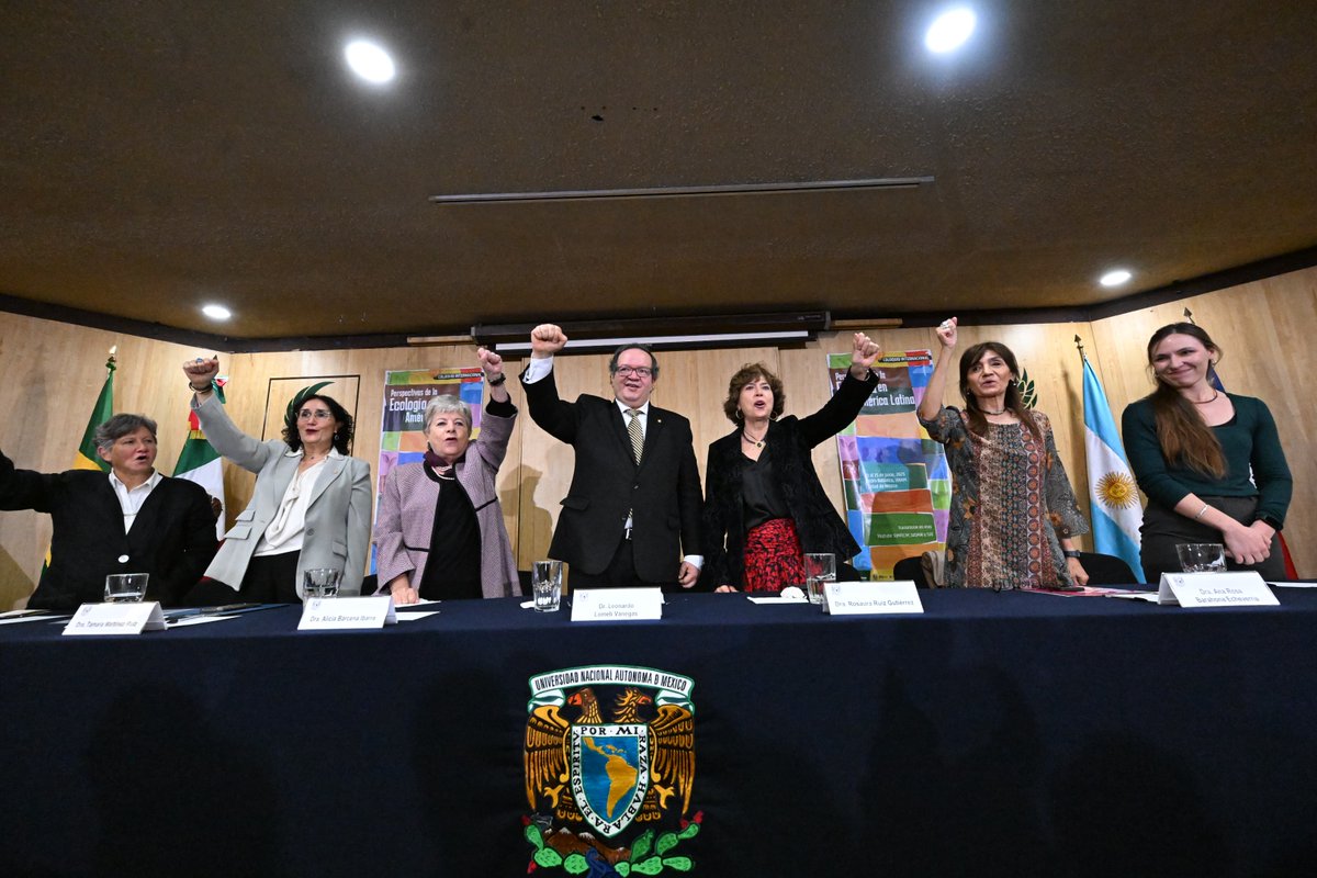 UNAM (@unam_mx) on Twitter photo En la UNAM, inauguración del Coloquio Internacional Perspectivas de la Ecología en América Latina.
<a href="/SEMARNAT_mx/">SEMARNAT México</a>
<a href="/Secihti_Mx/">Secretaría de Ciencia</a>
<a href="/suhfecim/">SUHFECIM | UNAM</a>
<a href="/susmai_unam/">SUSMAI UNAM</a> En la UNAM, inauguración del Coloquio Internacional Perspectivas de la Ecología en América Latina.
<a href="/SEMARNAT_mx/">SEMARNAT México</a>
<a href="/Secihti_Mx/">Secretaría de Ciencia</a>
<a href="/suhfecim/">SUHFECIM | UNAM</a>
<a href="/susmai_unam/">SUSMAI UNAM</a>
