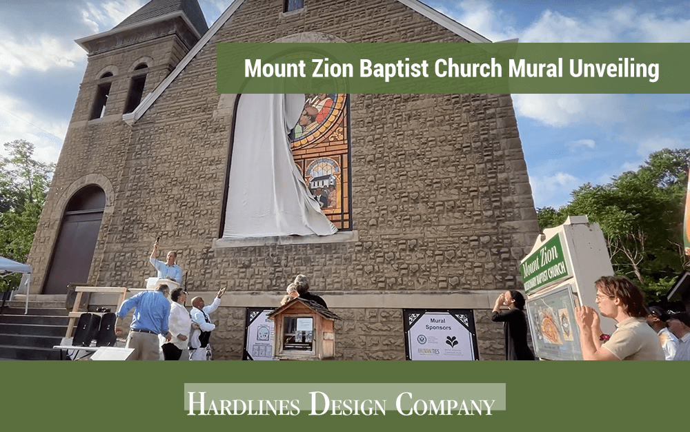 Hardlines Design (@hardlinesdesign) on Twitter photo This month, we are reminded of the mural unveiling we attended at Mount Zion Baptist Church last Juneteenth. We worked with <a href="/mzbc/">Mount Zion Baptist</a> to remove the stained-glass windows until they can be restored and out in the rehabilitated building.
Watch the unveiling!
youtube.com/watch?v=JEVvPc… This month, we are reminded of the mural unveiling we attended at Mount Zion Baptist Church last Juneteenth. We worked with <a href="/mzbc/">Mount Zion Baptist</a> to remove the stained-glass windows until they can be restored and out in the rehabilitated building.
Watch the unveiling!
youtube.com/watch?v=JEVvPc…