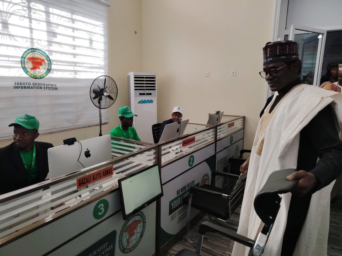 mammanMmohammed's tweet photo. Gov. Buni Commissions Sokoto Geographic Information Service (SOGIS) 

As a Special Guest of Honour to Sokoto state, His Excellency Hon. Mai Mala Buni CON, COMN, today commissioned the Sokoto Geographic Information Service.

He congratuled Sokoto state government for establishing https://t.co/DlNmD0VrIc