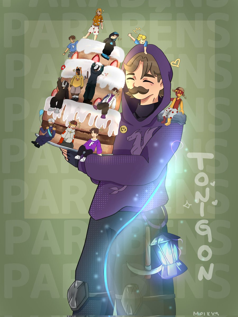 Melkys__'s tweet image. Hj é o dia dele!! @_Tonigon feliz aniversário toni