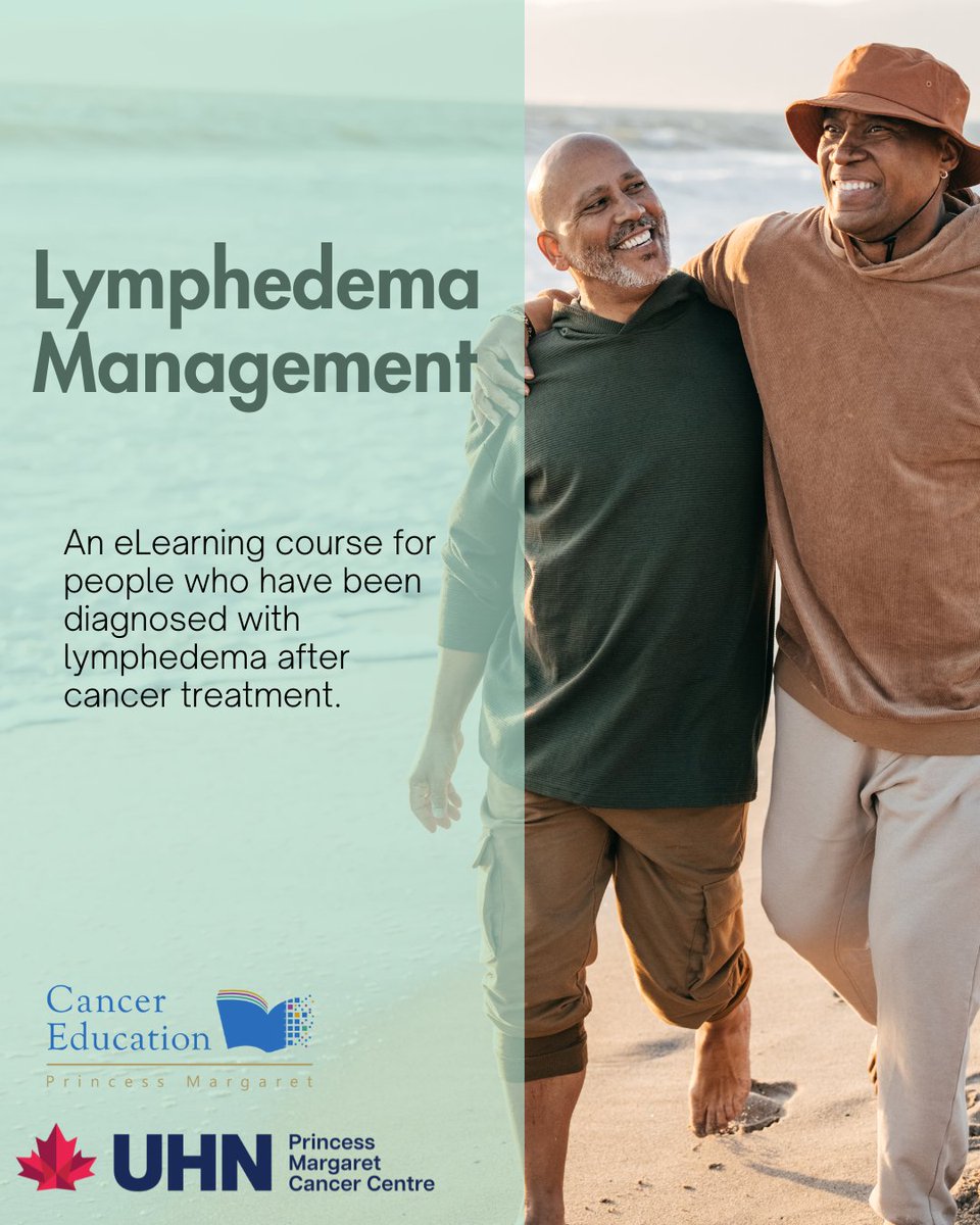 PMCancerEdu's tweet image. Lymphedema is the swelling of a body part caused by a build-up of fluid in the tissues. This can happen if your lymphatic system is damaged by cancer treatment. This course is for people who have been diagnosed with lymphedema after cancer treatment. pmcancerclasses.ca/course/view.ph…
