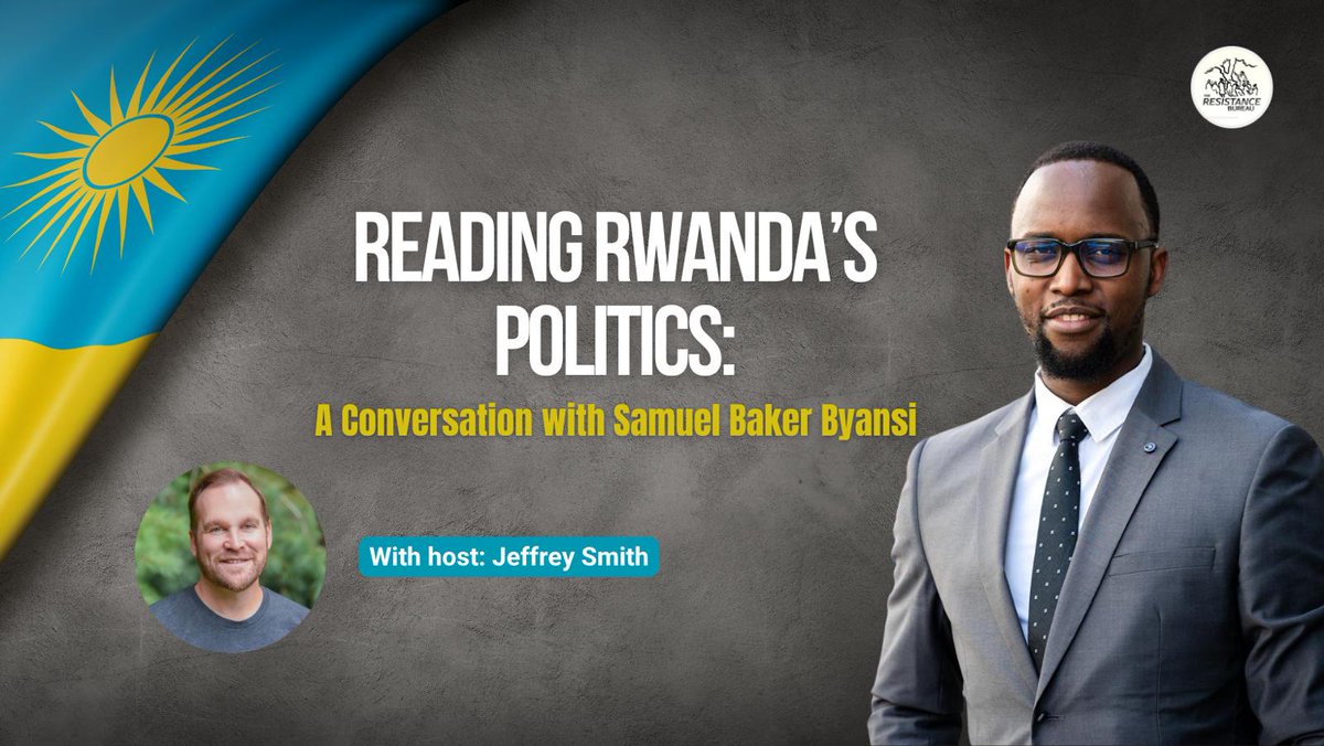 🚨New Interview🚨

We spoke to journalist <a href="/SamuelBaker_B/">Samuel Baker BYANSI</a> about a range of related topics in #Rwanda, including Paul Kagame's declining health, presidential succession, and the latest criminal charges against opposition leader <a href="/VictoireUmuhoza/">Victoire Ingabire Umuhoza</a>. Watch here: youtube.com/watch?v=bDqPhQ…