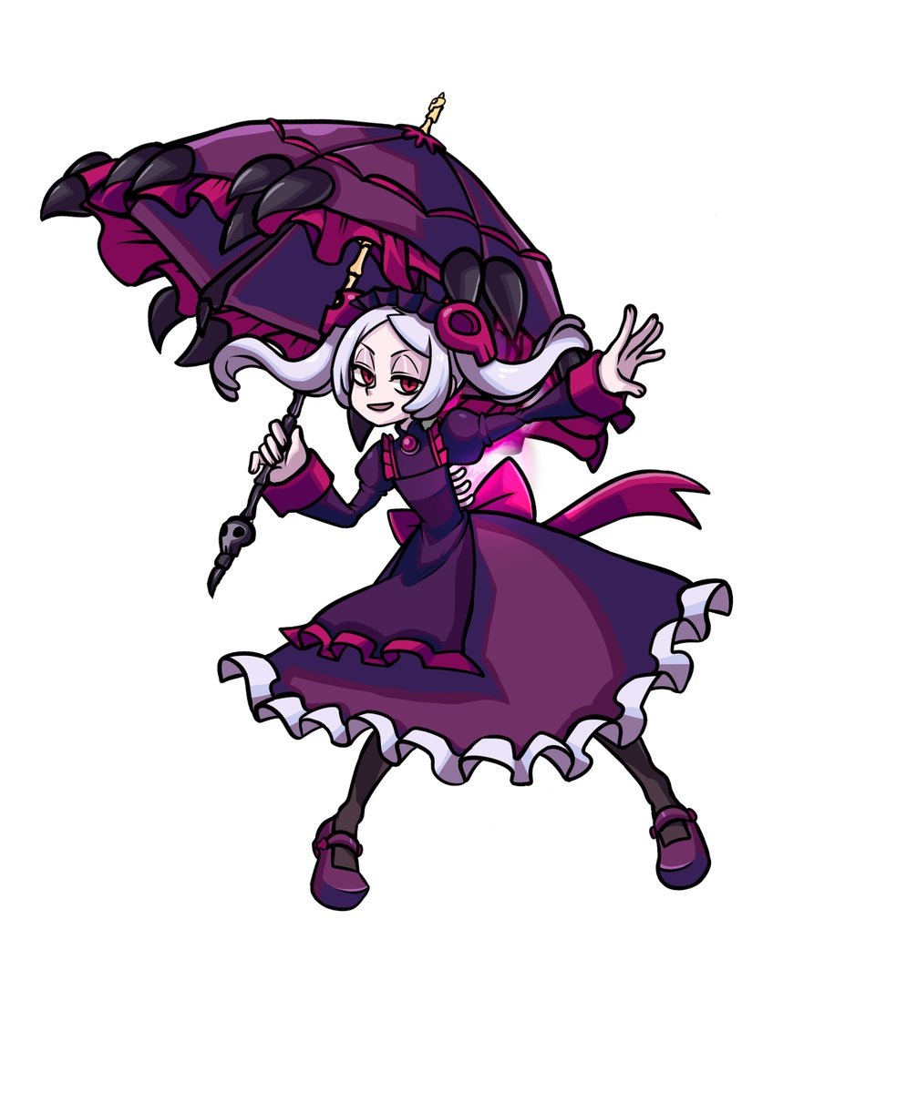 Marie as Shalltear Bloodfallen from Overlord, peak anime btw
#Skullgirls