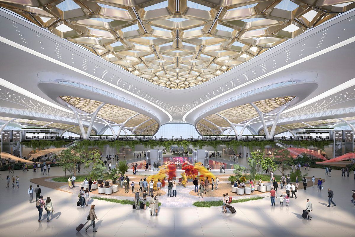 AS+GG has shared its shortlisted design for the Pearl River Delta Hub (Guangzhou New) Airport Competition. The concept is inspired by the form of a traditional Lingnan roof and is intended to celebrate the rich cultural heritage of Foshan while offering an innovative and