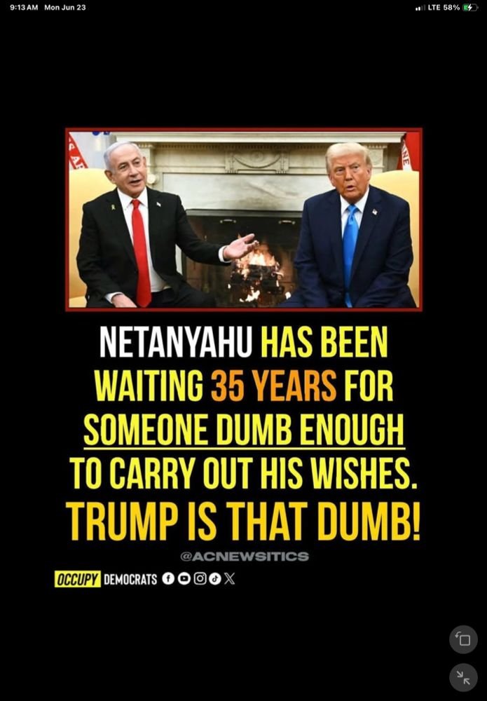 rasm47's tweet image. And along came #DonaldDumbDumb.
 #Usefulidiot #NetanyahuPuppet

@realDonaldTrump @SenateGOP @HouseGOP @DeptofDefense @SecDef @DNIGabbard @PressSec @FoxNews @CNN @NBCNews @ABC @CBSNews @AP @NPR @BBCWorld @BBCBreaking @BBCNews @AlJazeeraWorld @Jerusalem_Post