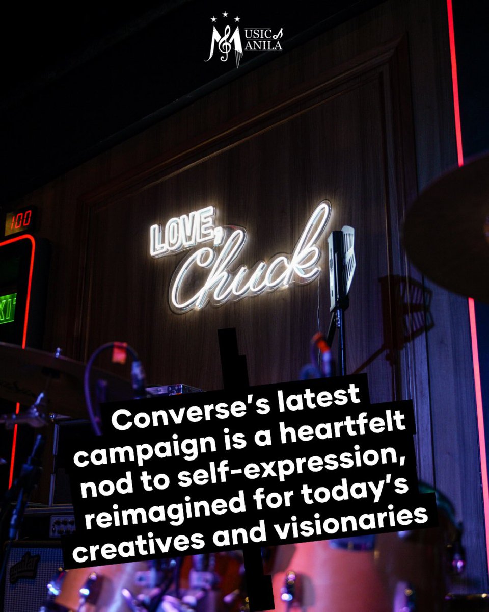 musicmanilateam's tweet photo. juan karlos was joined by a dynamic lineup of celebrated indie acts, including Sunkissed Lola, Kreme Soda, and Allen & Elle. Each delivered standout sets that underscored the campaign’s spirit of individuality and fearless creativity.
#LoveChuck
#ConversePH https://t.co/NYx3EL4lFO