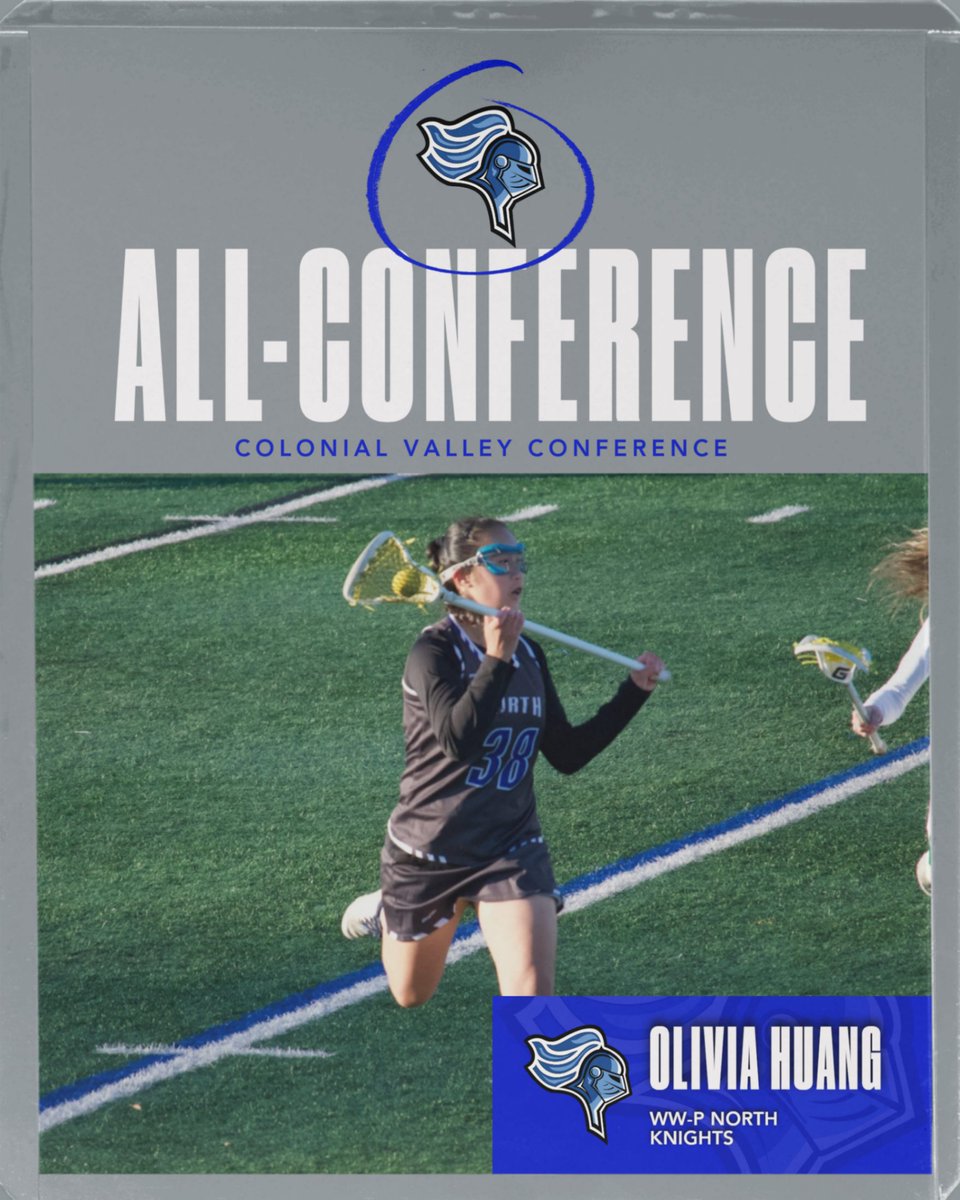 Congratulations to WW-P North girls lacrosse player Olivia Huang for being named 2nd team All Colonial Valley Conference!
#greatdaytobeaknight