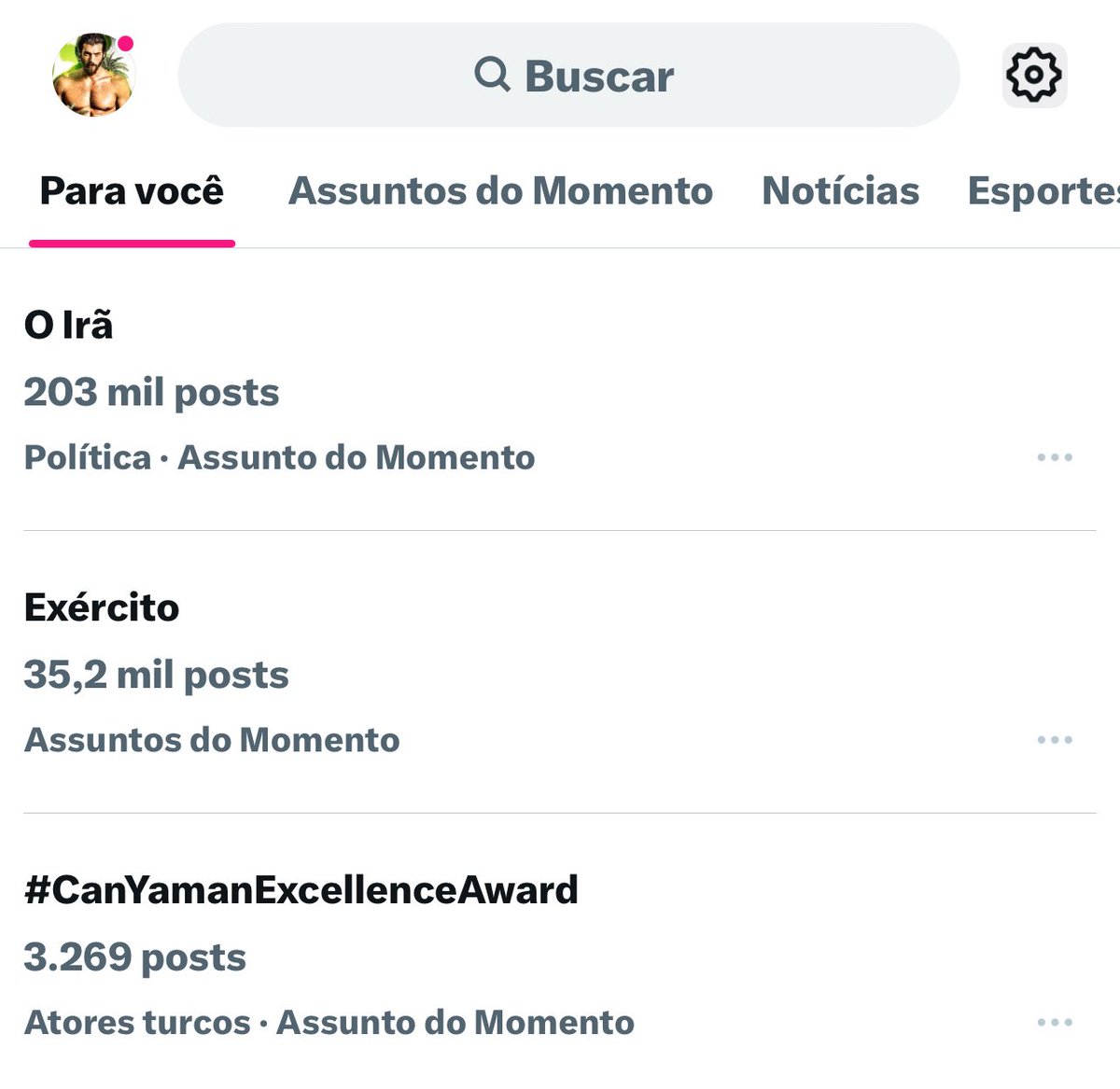 infocanbr's tweet photo. Tendência no Brasil! 

#CanYamanExcellenceAward https://t.co/7JugZzth90