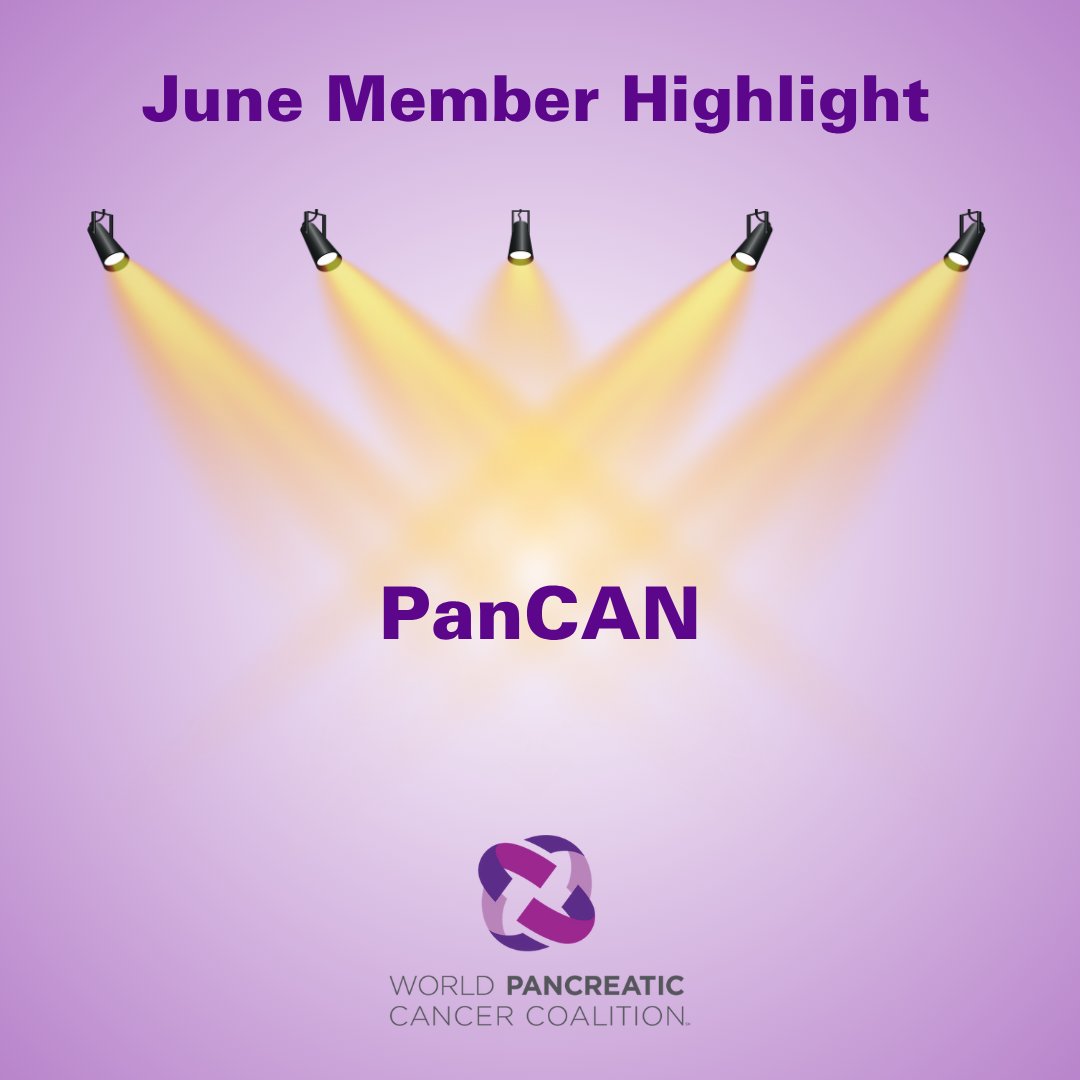 worldpcc's tweet image. Our June Member Spotlight is @PanCAN ! Read more about this amazing organization by clicking the link below: worldpancreaticcancercoalition.org/members/member…
