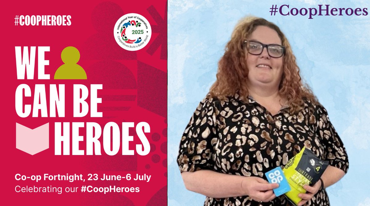 All-round star <a href="/coopuk/">Co-op</a> member owner Boudicca is an obvious choice for our #coopheroes campaign! Check out what she does for our communities👉 <a href="/OMBExeter/">One Mile Bakery Exeter</a>! <a href="/CoopSueG/">Sue Green</a> <a href="/sttexeter/">St Thomas, Exeter</a> <a href="/OurArtAndEnergy/">The Art and Energy Collective</a> <a href="/ExeterFoodFight/">Exeter Food Fight</a> <a href="/StPetrocks/">St Petrock's</a> <a href="/lovefoodcic/">LOVE Food CIC</a>