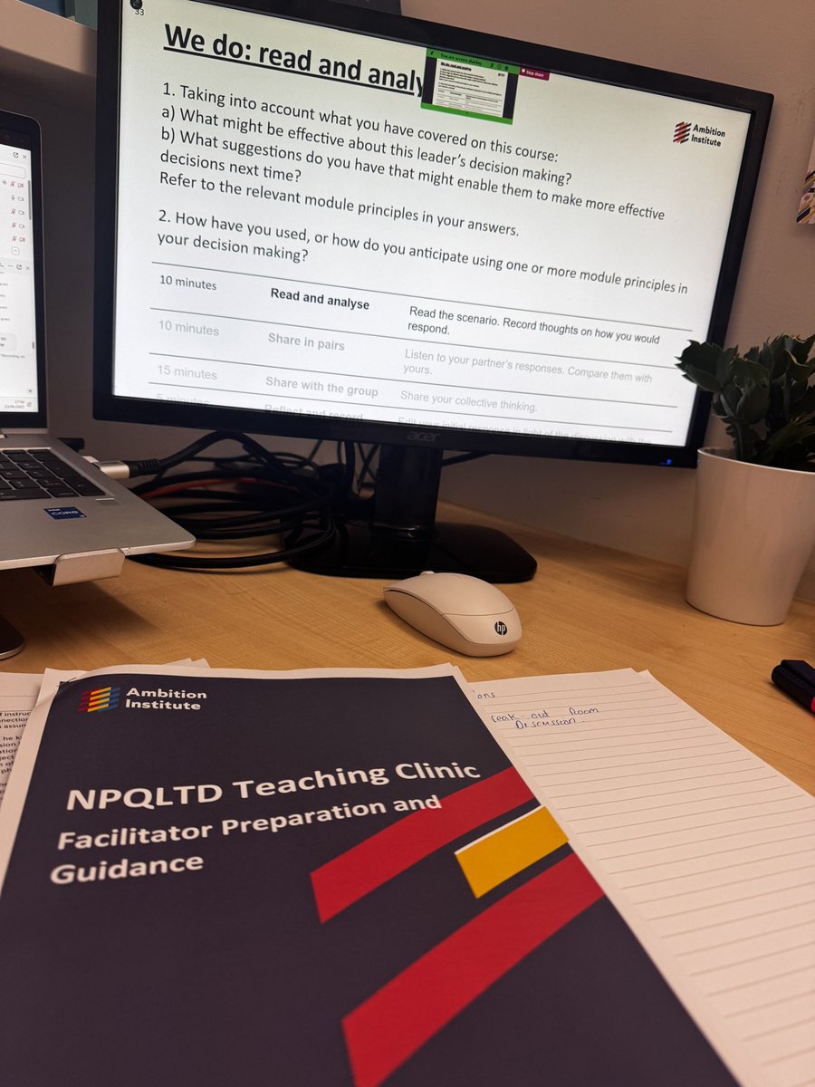 Elliot Hahn (@mrelliothahn) on Twitter photo Great to facilitate todayβs NPQLTD Clinic 1 with our <a href="/LEARNwithFA1/">LEARN with FA1</a> cohort and <a href="/Ambition_Inst/">Ambition Institute</a> π Lots of rich discussion π¬ and key learning π‘ β a brilliant start to their journey! π #NPQLTD #LeadershipDevelopment Great to facilitate todayβs NPQLTD Clinic 1 with our <a href="/LEARNwithFA1/">LEARN with FA1</a> cohort and <a href="/Ambition_Inst/">Ambition Institute</a> π Lots of rich discussion π¬ and key learning π‘ β a brilliant start to their journey! π #NPQLTD #LeadershipDevelopment