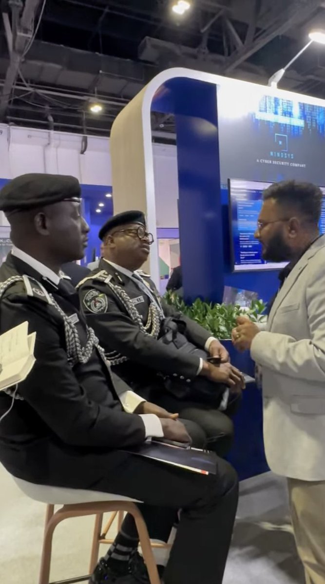 webmaster_pg's tweet image. An experience that resonated deeply within me. Representing Cyber Secured India at the UAE World Police Summit was an incredible honor. Among the distinguished global law enforcement leaders