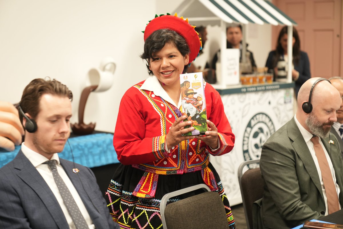 #NDP | ☑ Con el objetivo de visibilizar los avances del #DesarrolloAlternativo 💚✨, a través de los testimonios de productores cafetaleros ☕ de Junín y Cusco, se llevó a cabo el espacio de diálogo “Los cafés del desarrollo alternativo”, en el marco del Seminario Internacional
