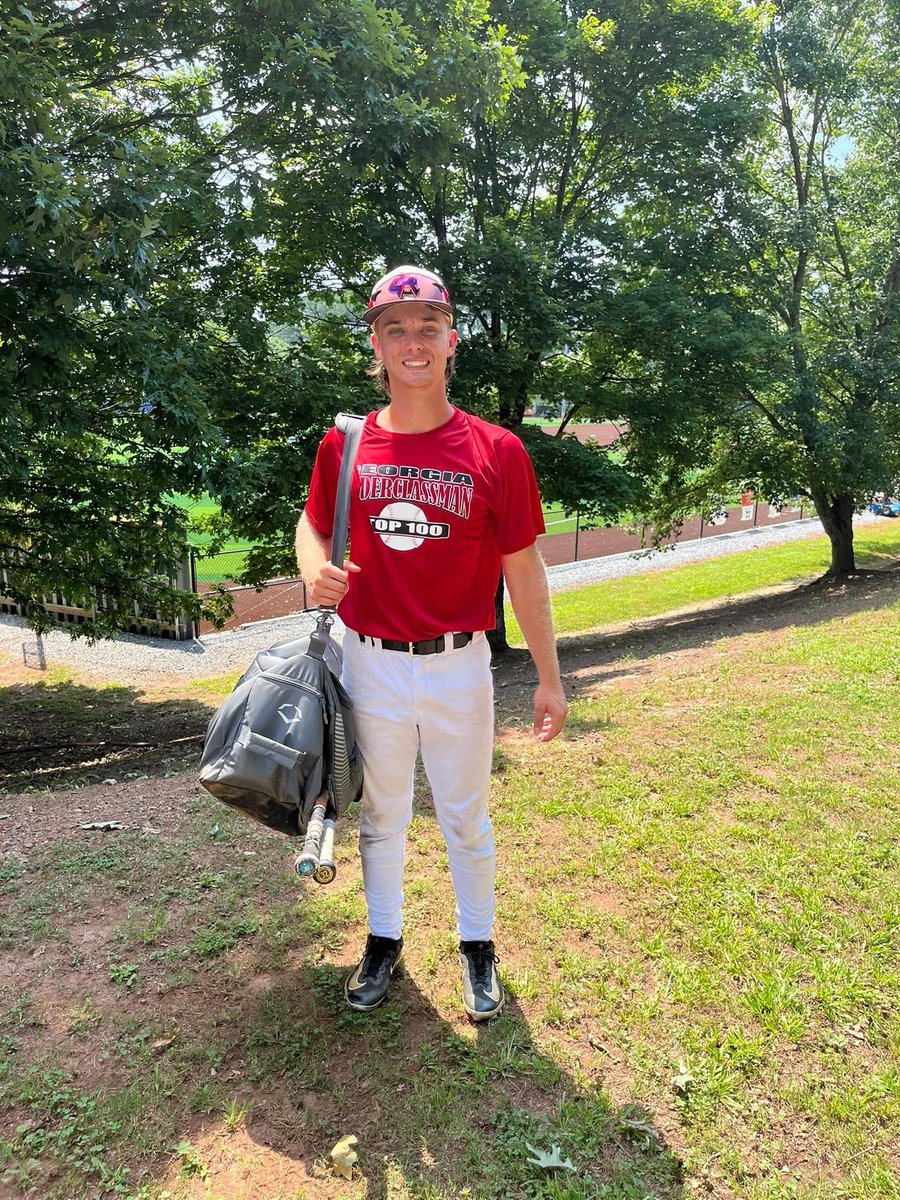 CHSLionsBsball's tweet image. Rising sophomore, Bradley Willingham, attended the Georgia Dugout Club Top 100 today. Way to go, Bradley!