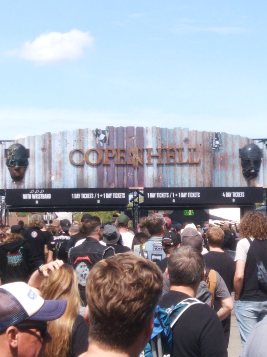RenegadeAtomic's tweet image. Been to one of the best metal festival in Denmark #copenhell