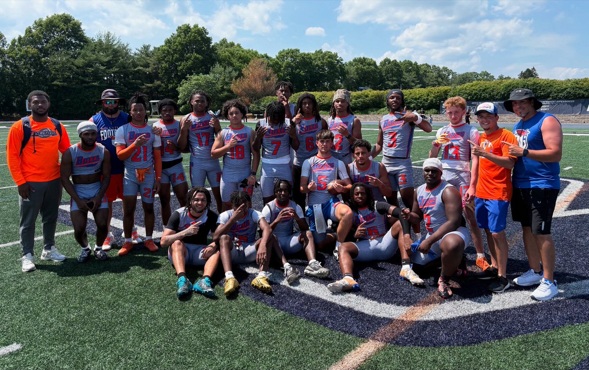 Had the first two tournaments for  <a href="/TheVilleBolts/">Millville HS Football</a> this weekend, went 8-1 in two days and Won the whole Monmouth 7on7. #OBG <a href="/LouiePitale/">Coach Lou</a>