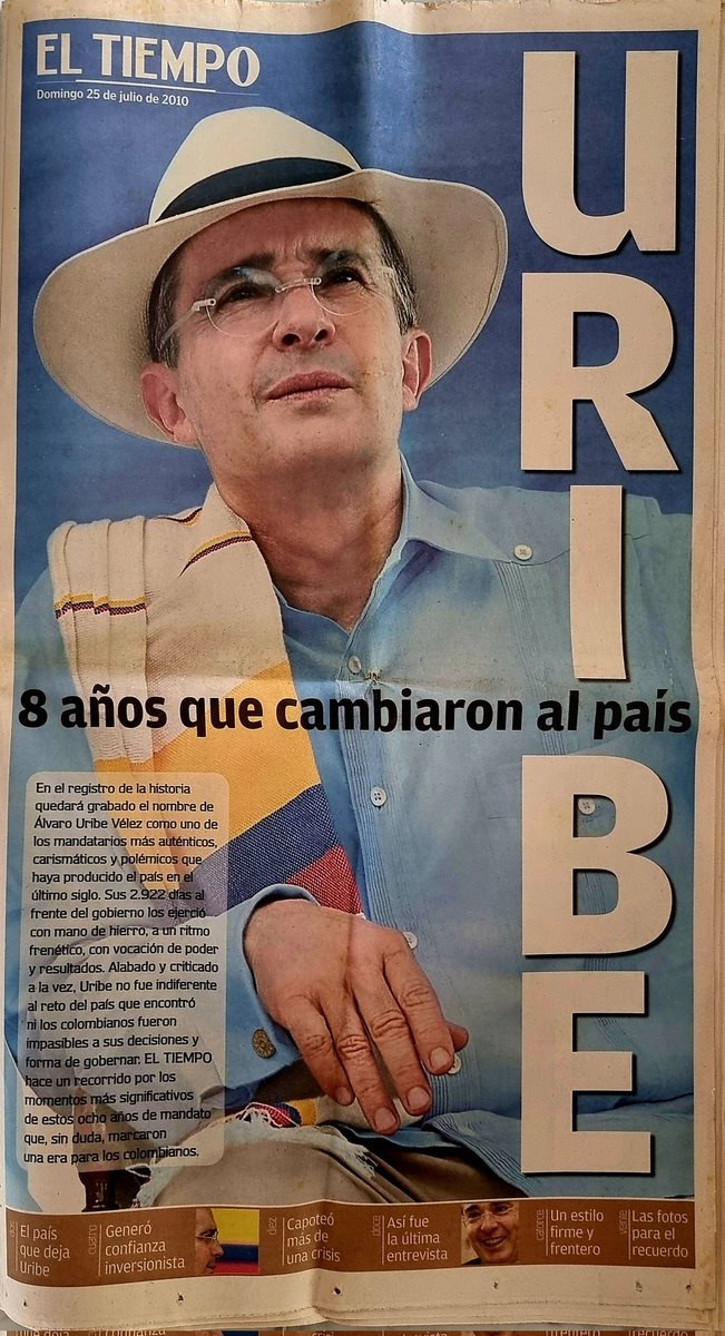 Gusteles o no... 8 años que cambiaron a #Colombia