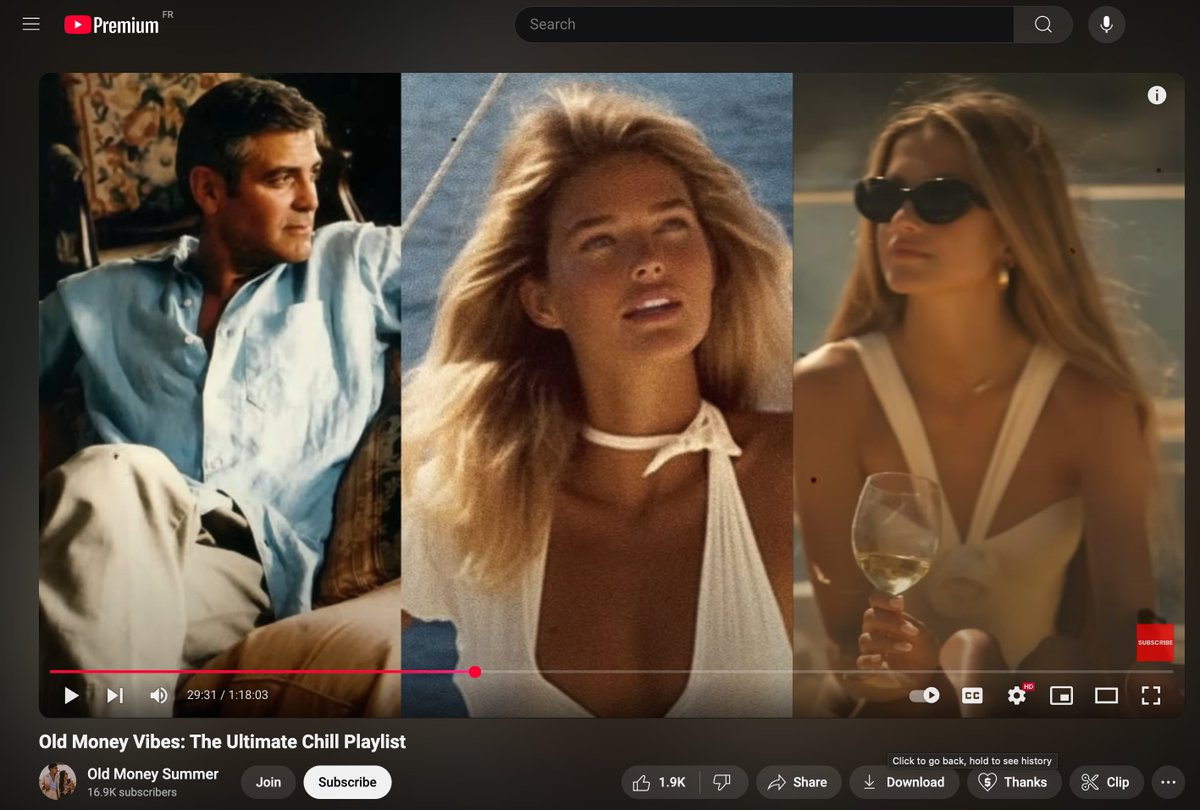 i've been listening to this AI music playlist -- and omg, 90% of the non-teenager population is going to be fine listening to just this.

this is the natural evolution of generic spotify playlists, the "i'll have a glass of chardonayyyy", or "a flat white with oat milk".

welcome