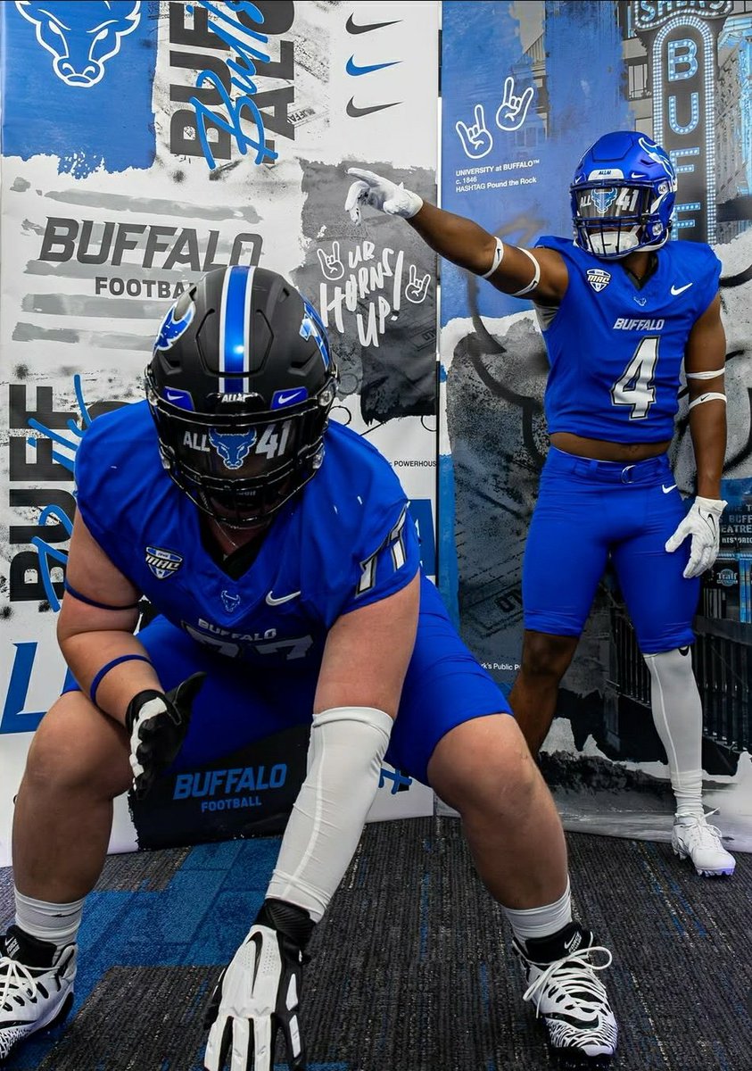 Newly Committed <a href="/UBFootball/">UB Football</a> RB <a href="/ChaseEnlow/">Chase Enlow 2026 3⭐️RB</a> never goes anywhere without his bodyguard, OL <a href="/MarcoCate1/">Marco Cate 2026 3⭐️ IOL</a> 🔵🏈⚪🦬⚫

#UBhornsUP | #GetTheseHorns