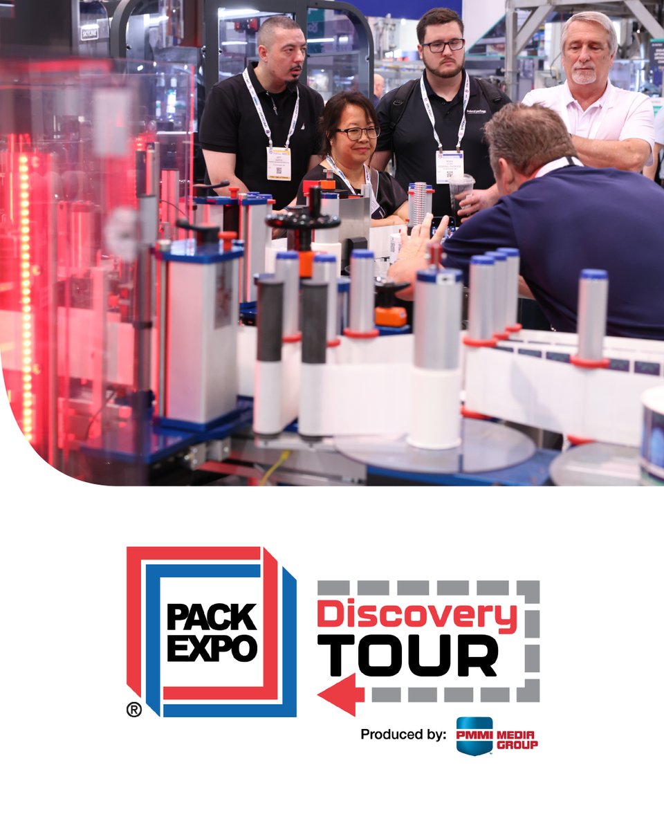 New at PACK EXPO Las Vegas! 🌟 

Introducing PACK EXPO Discovery Tours – a free, expert-led experience designed to help first-time buyers and senior decision-makers navigate the show floor with clarity and confidence.

Whether you're automating for the first time or looking for a
