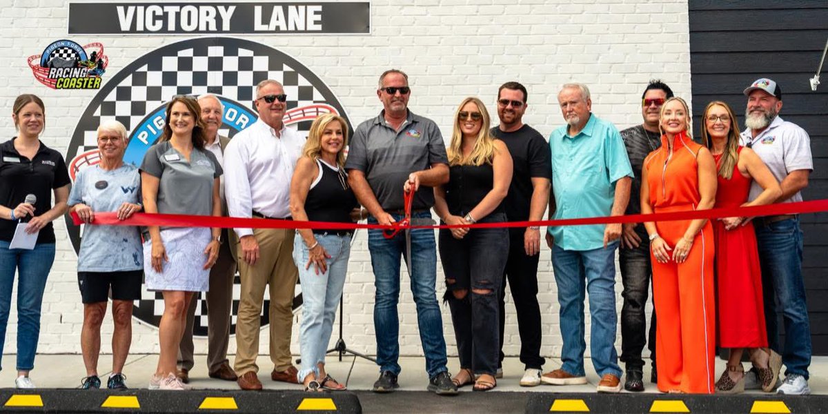 The grand opening of the Pigeon Forge Racing Coaster was a complete success! 🏁🎢 We’re beyond excited for what the future holds and can’t wait to welcome even more thrill-seekers to the track. Huge thank you to everyone who came out and showed their support! 🏎️✨