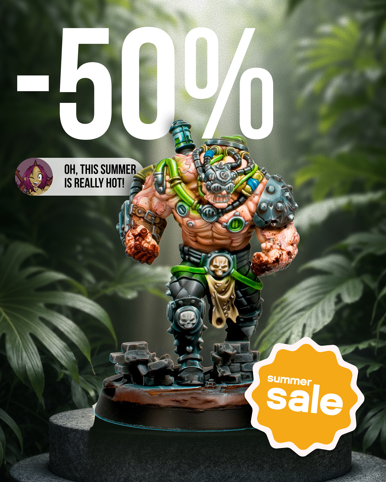 ●SCURVY NATION STUDIOS / Local Legends Tidal Surge Studio - Little Bison [PRE-ORDER CLOSED] – GK