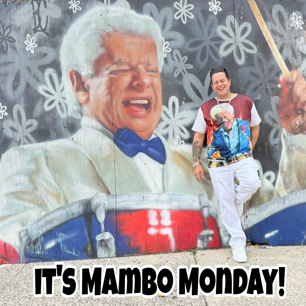 titopuentejr's tweet photo. It's Mambo Monday!
#TitoPuenteJr
#TitoPuente #mambomondays #mambomonday #clearmind #itsmambomonday #tweegram #photooftheday #10000likes #amazing #smile #Mambofied #blessed😇
#🥁🥁🥢 #🇵🇷👑🥢🥁 https://t.co/7JwrUMvCas