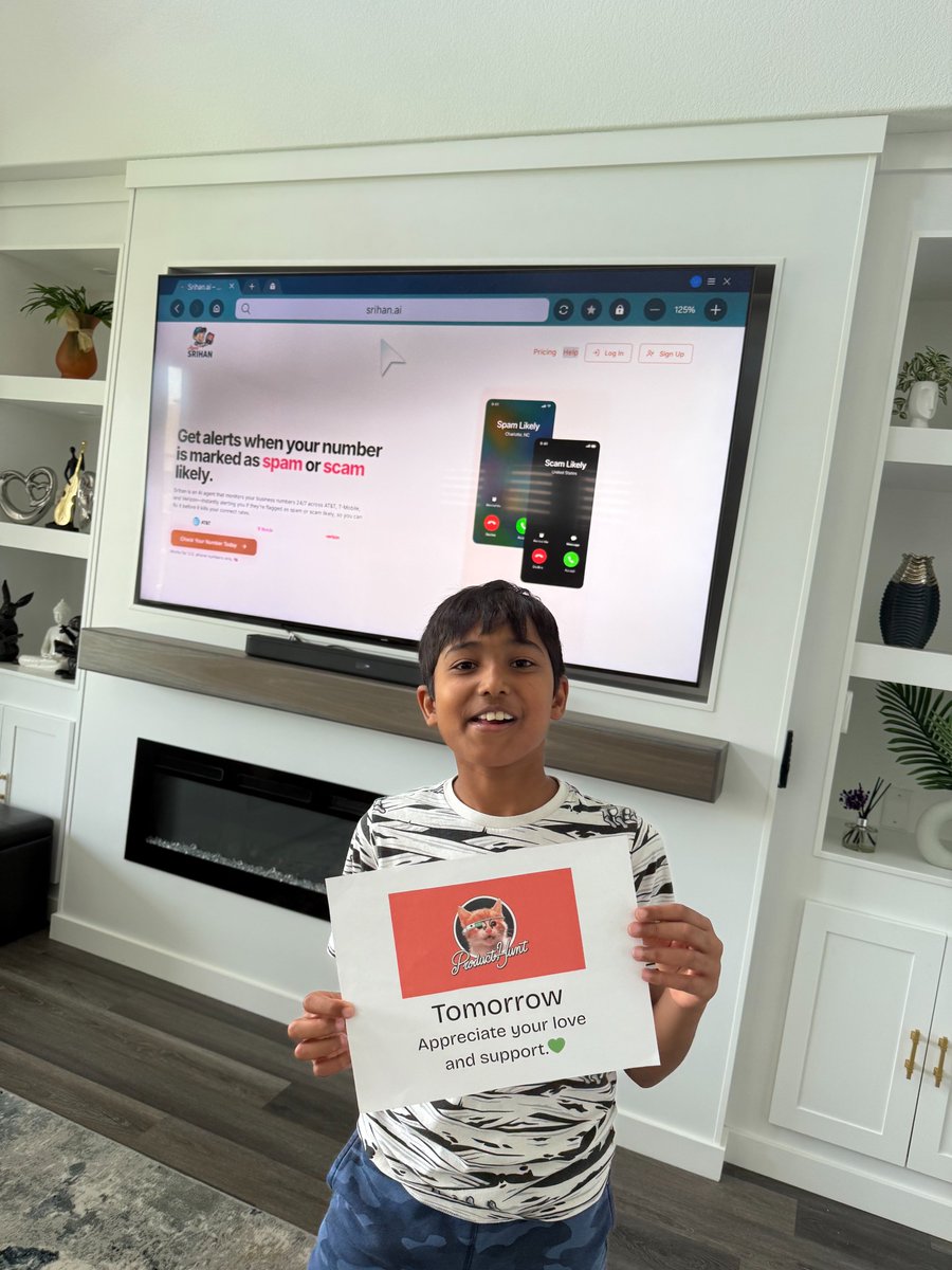 agentsrihan's tweet image. Tomorrow it is 😎

I’ll remind you all again tomorrow.

#buildinpublic #Kidpreneur