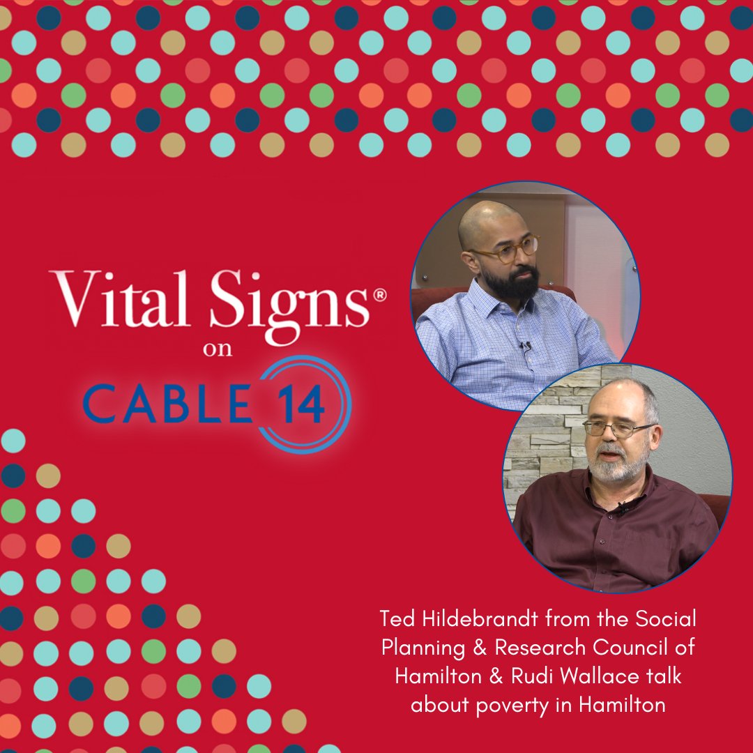 CABLE 14 Hamilton (@cable14) on Twitter photo Tune into an all new #VitalSigns tonight at 7:30pm.
<a href="/HamCommFdn/">Hamilton Community Foundation</a> Rudi Wallace chats with <a href="/SPRCHamOnt/">SPRC Hamilton</a> Program Manager Ted Hildebrandt about poverty in Hamilton.
Watch on CABLE14 📺 & cable14.com 💻 Tune into an all new #VitalSigns tonight at 7:30pm.
<a href="/HamCommFdn/">Hamilton Community Foundation</a> Rudi Wallace chats with <a href="/SPRCHamOnt/">SPRC Hamilton</a> Program Manager Ted Hildebrandt about poverty in Hamilton.
Watch on CABLE14 📺 & cable14.com 💻