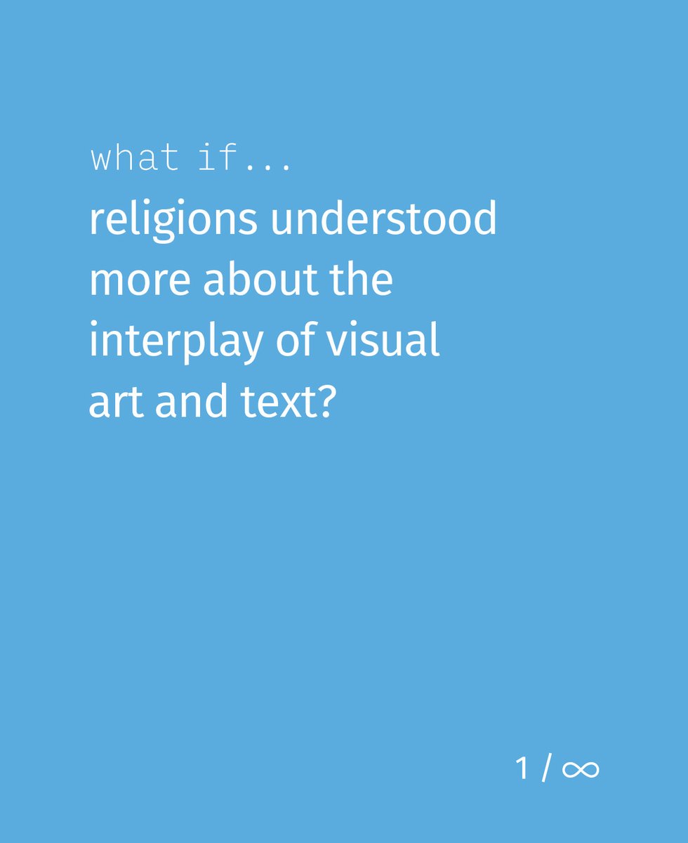 TempletonRelig's tweet image. It’s easy to take the interplay of words and images for granted. We see instances of it almost every day – in advertisements, political cartoons, and graffiti, for instance. Usually, it’s obvious why the words are there – even though it’s said that images speak louder than a…