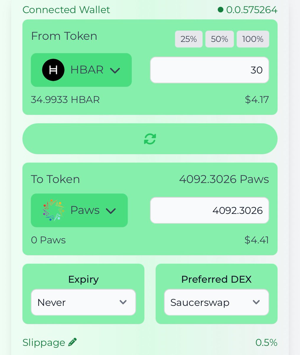 Diffused Labs (@diffusedlabs) on Twitter photo 🚨 GIVEAWAY ALERT🚨
You do know that <a href="/wildtigers_nft/">Wild Tigers 🐯</a> $PAWS (0.0.9296439) can be traded on Diffused Labs order book diffuseddex.com ? Updates coming to our charts, but the orders are going through completely fine.
Don’t miss the dips when you got Diffused to set your 🚨 GIVEAWAY ALERT🚨
You do know that <a href="/wildtigers_nft/">Wild Tigers 🐯</a> $PAWS (0.0.9296439) can be traded on Diffused Labs order book diffuseddex.com ? Updates coming to our charts, but the orders are going through completely fine.
Don’t miss the dips when you got Diffused to set your