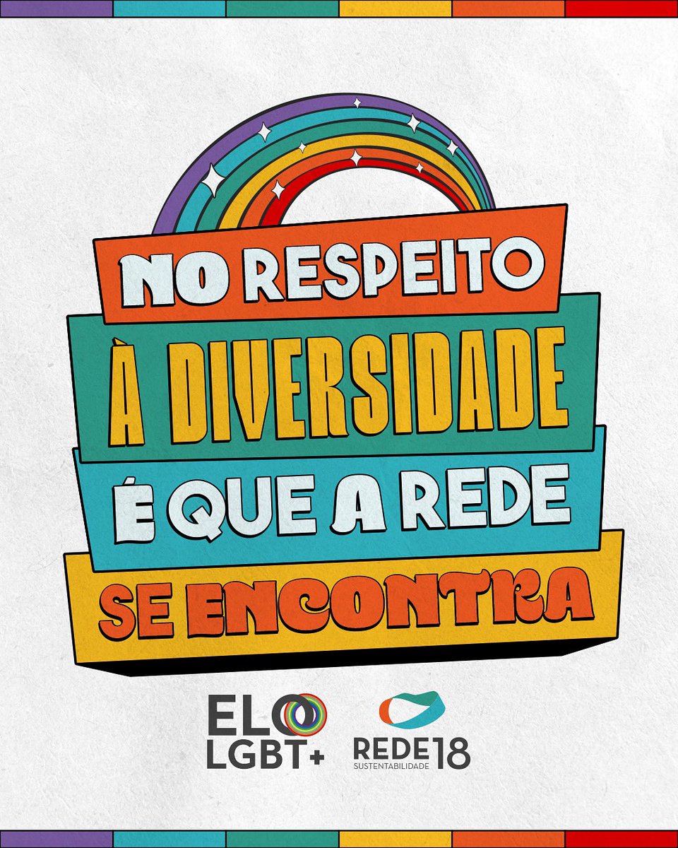 No respeito à diversidade é que a REDE se encontra!

Desde nossa origem, construída a partir de uma ideia democrática e igualitária, procuramos convergências na diversidade.
 
 Na REDE, sabemos que é na diversidade que floresce a verdadeira mudança.