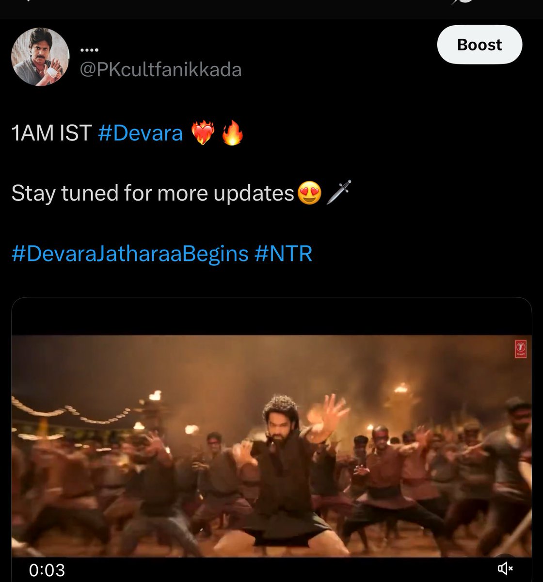 <a href="/NeelFannn/">Syera</a> Bro online lo bonding konchem bad kani, offline lo prathi Pk fan NtR fan eh including me😉😅