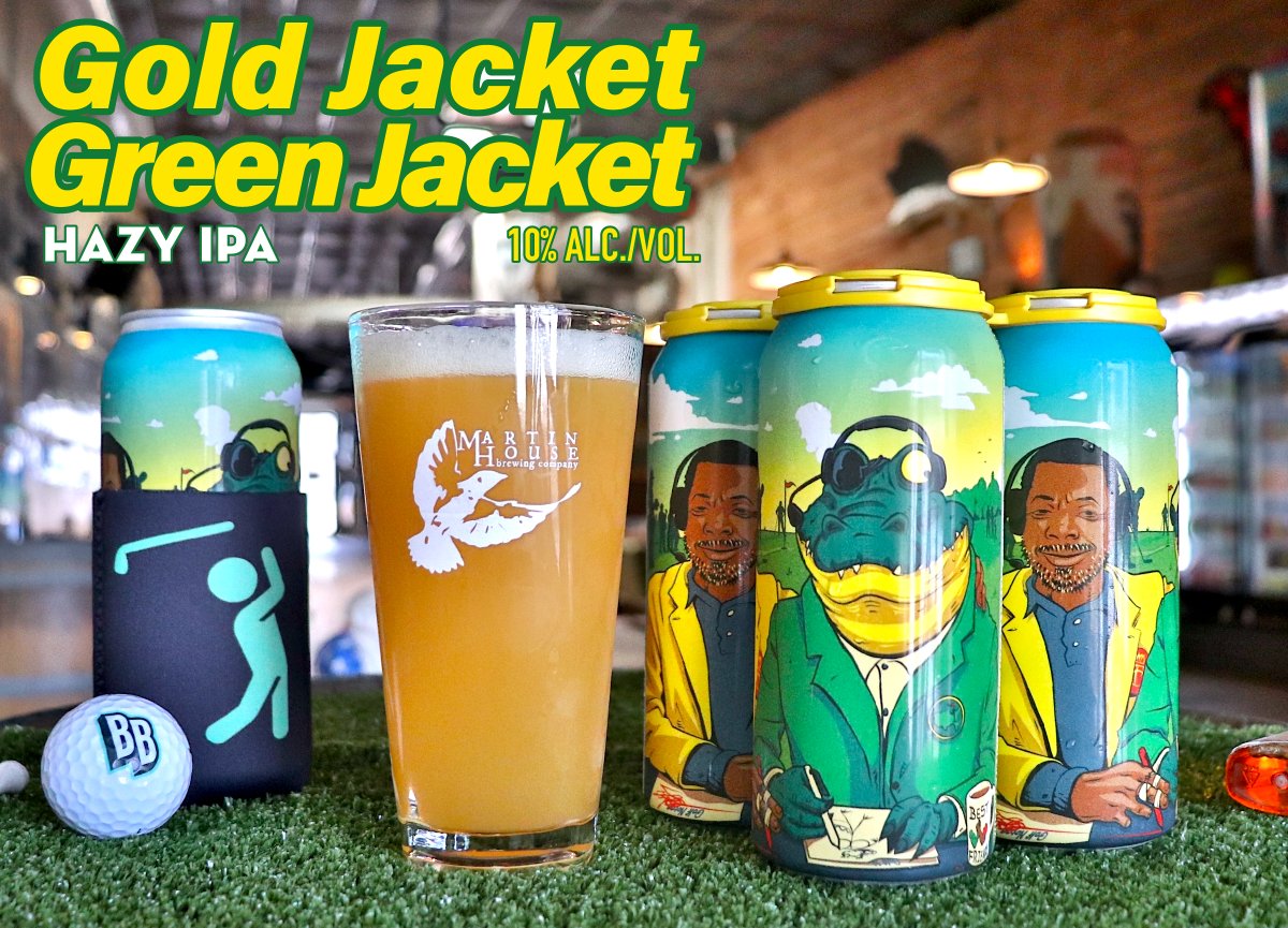 MartinHouseBrew's tweet image. New 10% hazy ipa going into distro this week. We used Strata and Galaxy on this one - cool guy hops. Surprisingly easy drinker for a 10% hazy. IPA fans will love it. Be on the lookout at a store near you. Cheers!