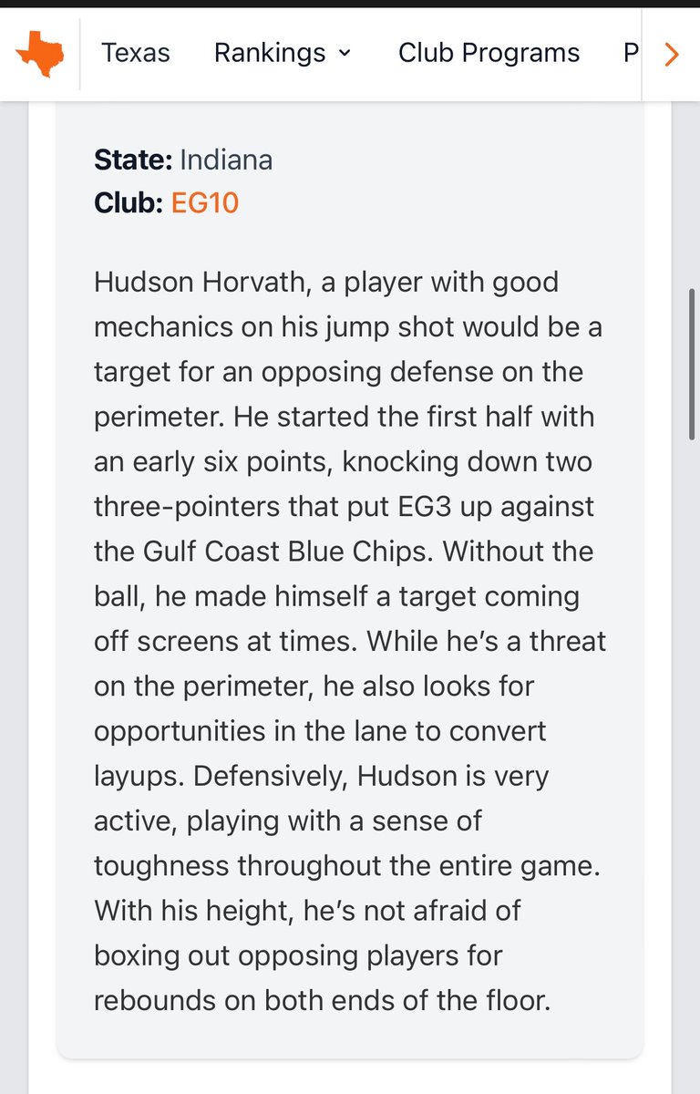 Hudson Horvath (@hudson_horvath) on Twitter photo Thanks Coach Evan for a great couple of weeks in Houston! Go EG3! <a href="/EG3Basketball/">EG3 Basketball Academy</a> <a href="/EricGordonSr/">Eric Gordon</a> Thanks Coach Evan for a great couple of weeks in Houston! Go EG3! <a href="/EG3Basketball/">EG3 Basketball Academy</a> <a href="/EricGordonSr/">Eric Gordon</a>