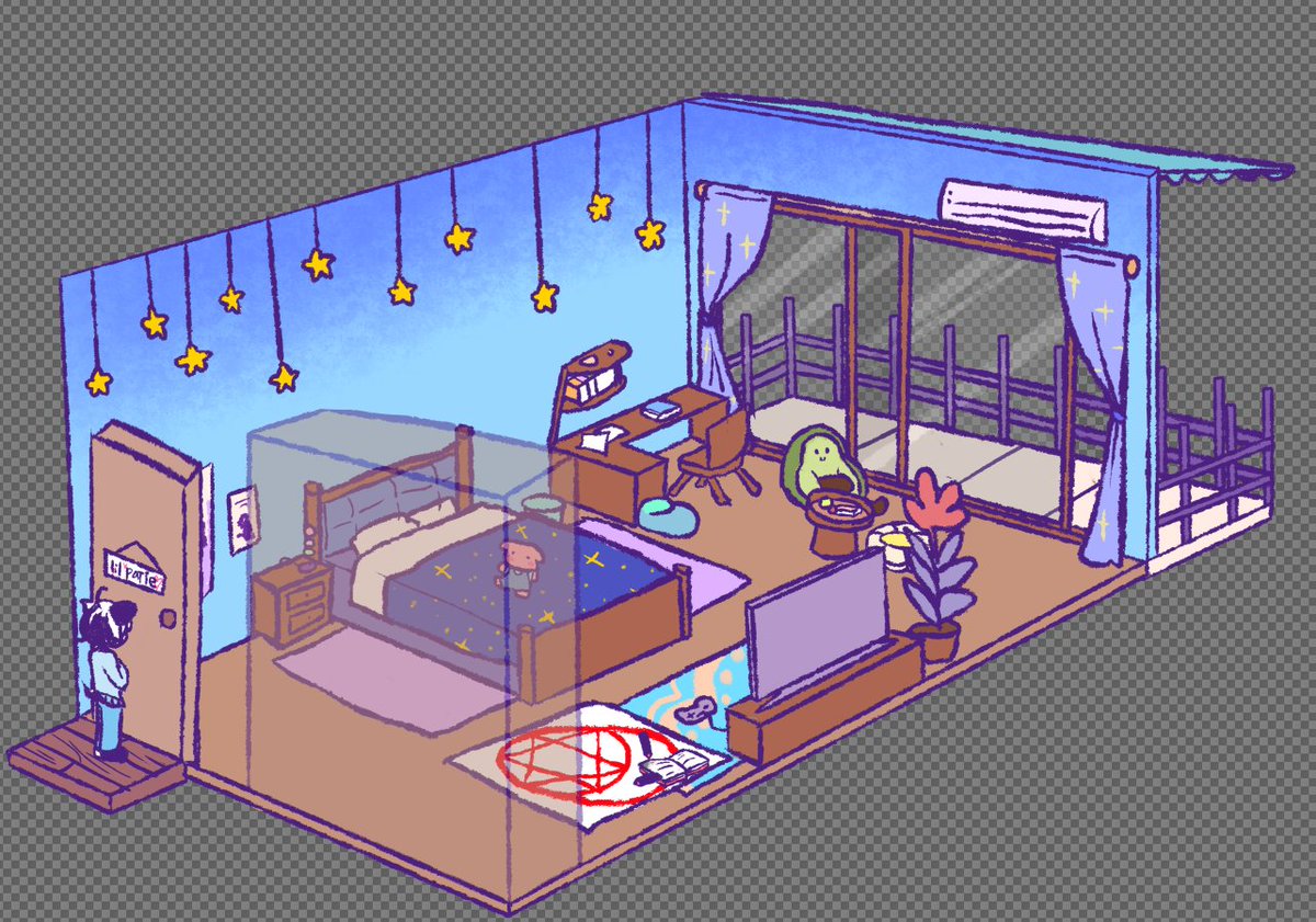 lil patchie’s room
#purrfectapawcalypse