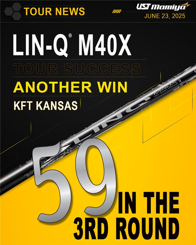 USTMamiya's tweet photo. UST Mamiya congratulates the winner of the Wichita Open in Kansas #KornFerryTour event. 🏆 This marks his first win on Tour, including an impressive score of 59 in the 3rd round.
_
Gaming LIN-Q M40X Tour White in his mini driver. #LINQYourGame #USTMamiya https://t.co/tvMNy5FDiE