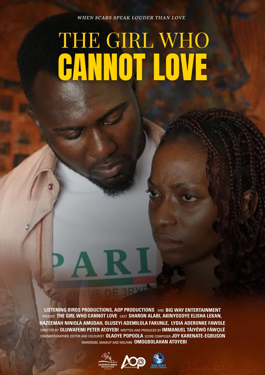 yosoye_elisha's tweet photo. Our film is coming out soon! 😎

#TheGirlWhoCanNotLove

#BestAfricanActor
#YourFavoriteThespian https://t.co/A9eYwsLONR