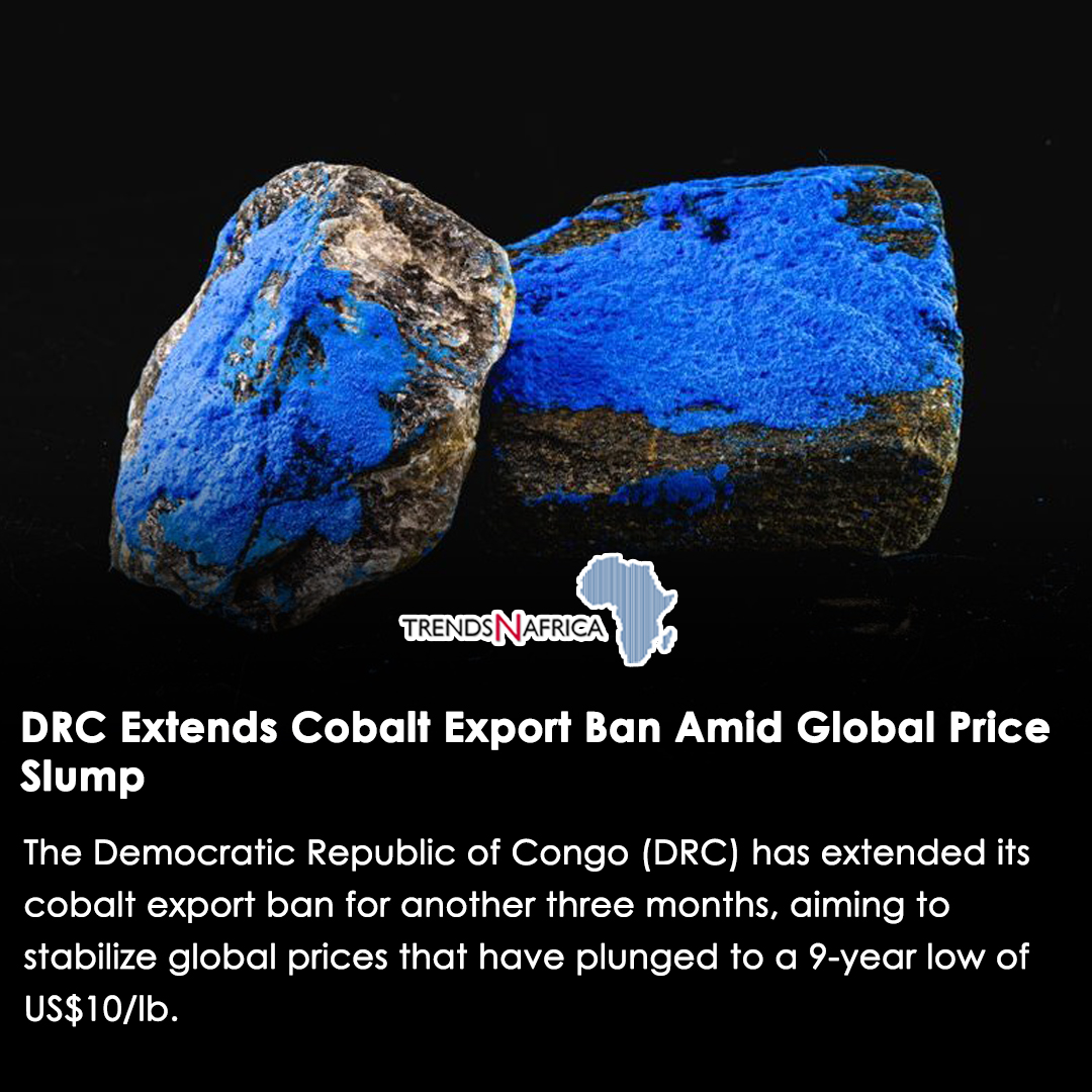 🚨 DRC extends cobalt export ban for 3 more months
🔻 Prices fell to a 9-year low: US$10/lb
🇨🇩 DRC = world’s top cobalt producer
🔋 Huge implications for global battery, EV, and tech supply chains
📖 eu.community.samsung.com/t5/community-n…
#Cobalt #DRC #EVBatteries #GlobalMining
