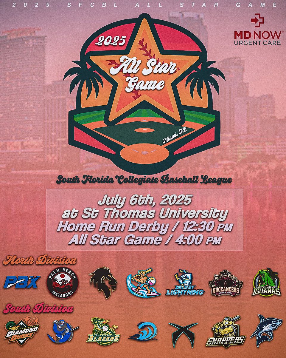 SFCBL_Official's tweet image. Come out for the 2025 SFCBL All Star Game!!