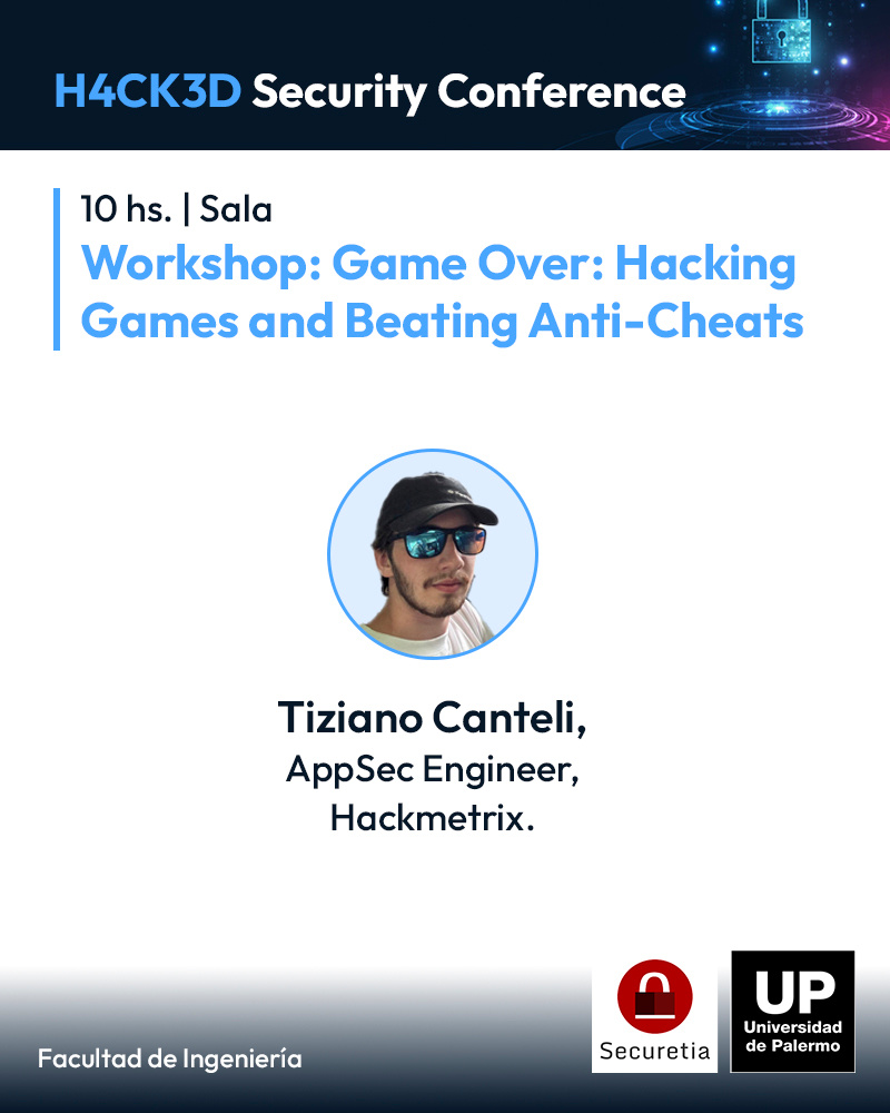 🎤 Esta es solo una de las charlas que vas a lamentar perderte si no te registrás a h4ck3d 2025.
🚨 No te quedes afuera.
👉 Inscribite gratis: f.mtr.cool/iczijhaugm