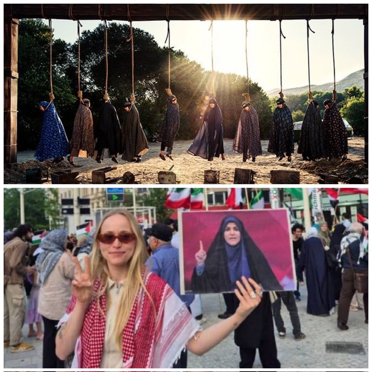 Todd Man (@stoddglenn) on Twitter photo <a href="/JessicaTarlov/">Jessica Tarlov</a> Iranian women before and after the US strike against their radical Islamic government. Iranian women are now breathing a sigh of relief. 🇺🇸 <a href="/JessicaTarlov/">Jessica Tarlov</a> Iranian women before and after the US strike against their radical Islamic government. Iranian women are now breathing a sigh of relief. 🇺🇸