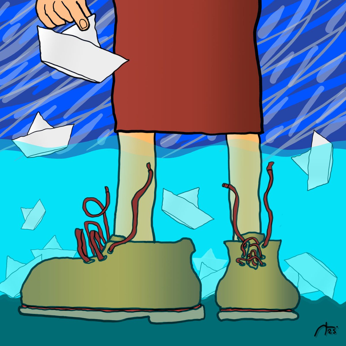 Con el agua arriba de los talones
<a href="/andreuilar/">andre aguilar aguilar🐦‍⬛</a>
#NuestrosMoneros