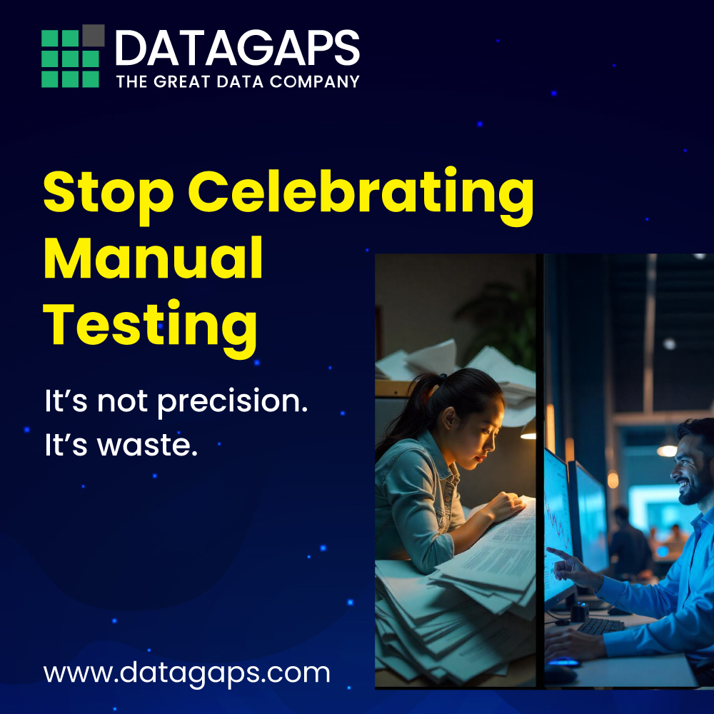 DatagapsTeam's tweet image. Test data manually? 
That&apos;s not diligence - that&apos;s inefficiency. 
#DatagapsDataopsSuite slashes QA effort by 75% using AI. It&apos;s not a tool - it&apos;s a standard.
Slash QA Effort by 75% with Automation → hubs.la/Q03sC5-n0

@datagaps
#DataOpsAI #DigitalTransformation