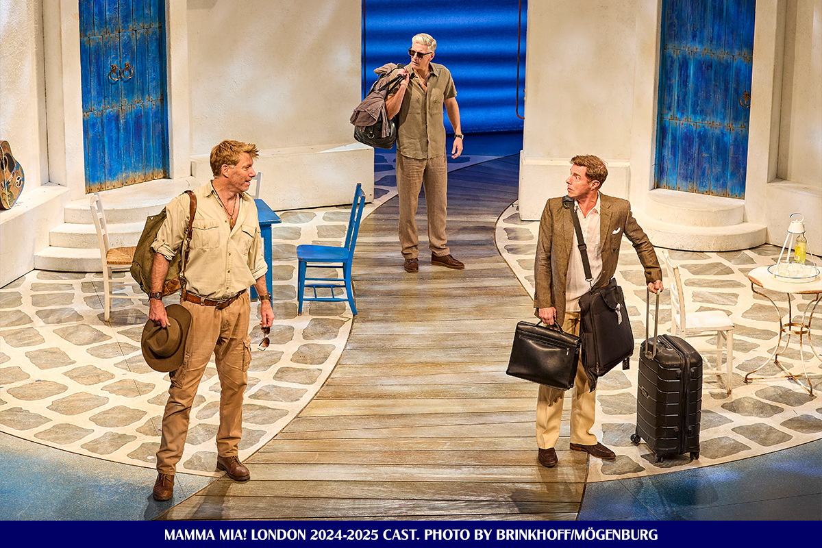"Typical, isn't it? You wait 20 years for a Dad, and then 3 come along at once" 🕺🏻🤣 

Visit our website: bit.ly/mamma-mia-webs… 

#MammaMiaMusical #MammaMiaLondon