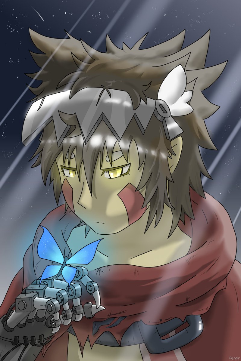 Fenrir_Notes's tweet photo. Another grown up Reg drawing #Madeinabyss #miabyss #メイドインアビス https://t.co/2SAwZsweMo