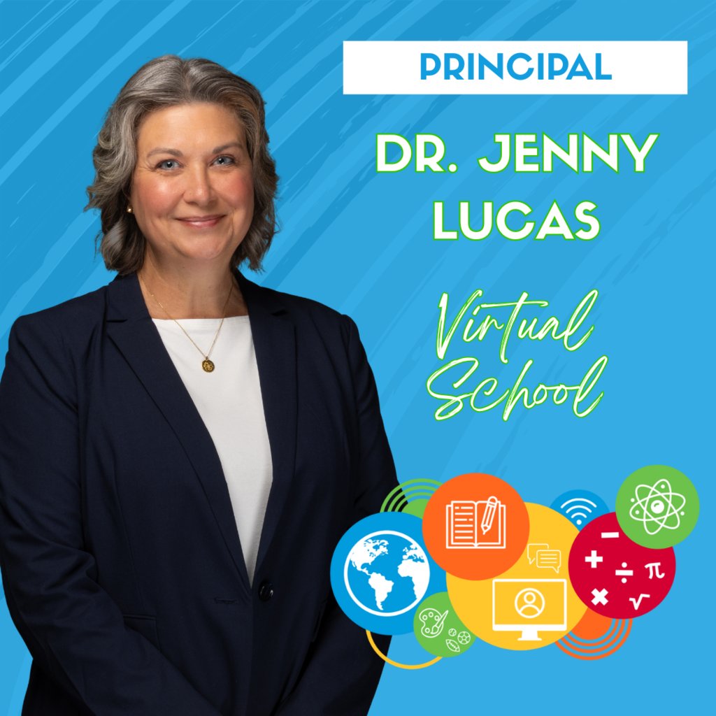VirtualCISD's tweet photo. Conroe ISD is proud to announce Dr. Jenny Lucas as the new principal for the Virtual School! https://t.co/gwfcEK4n3S