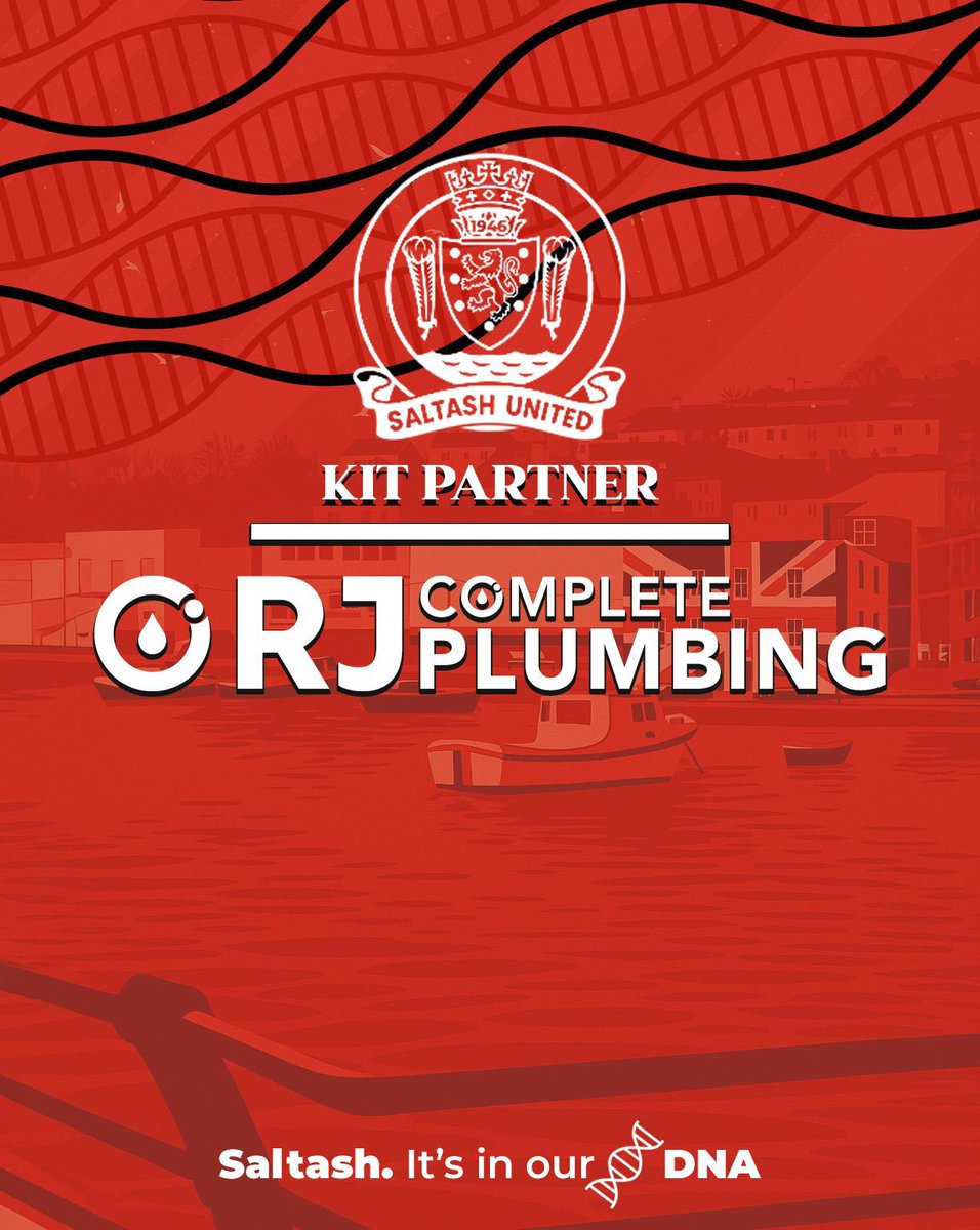 📣 Kit Partner | RJ Complete Plumbing

We’re pleased to welcome RJ Complete Plumbing as a new kit partner for the 2025/26 and 2026/27 seasons.

A trusted Saltash-based business, Ryan’s long-standing support for community initiatives, youth football and grassroots sport in the