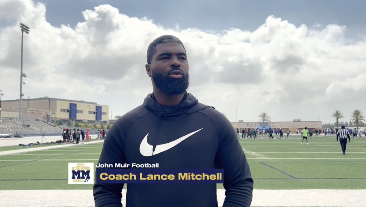 MuirMustangsMedia.tv (@mustangsmediatv) on Twitter photo Muir Football 2025 Season Update
Over the weekend at Rancho Cucamonga’s 7-on-7 tournament in the beautiful "IE", <a href="/MuirFootball/">Mustang Football</a>'s Head Coach Lance Mitchell gave us a preview of what’s coming for the Mustangs:
“We’ve got players that can do some big things this year. We just Muir Football 2025 Season Update
Over the weekend at Rancho Cucamonga’s 7-on-7 tournament in the beautiful "IE", <a href="/MuirFootball/">Mustang Football</a>'s Head Coach Lance Mitchell gave us a preview of what’s coming for the Mustangs:
“We’ve got players that can do some big things this year. We just